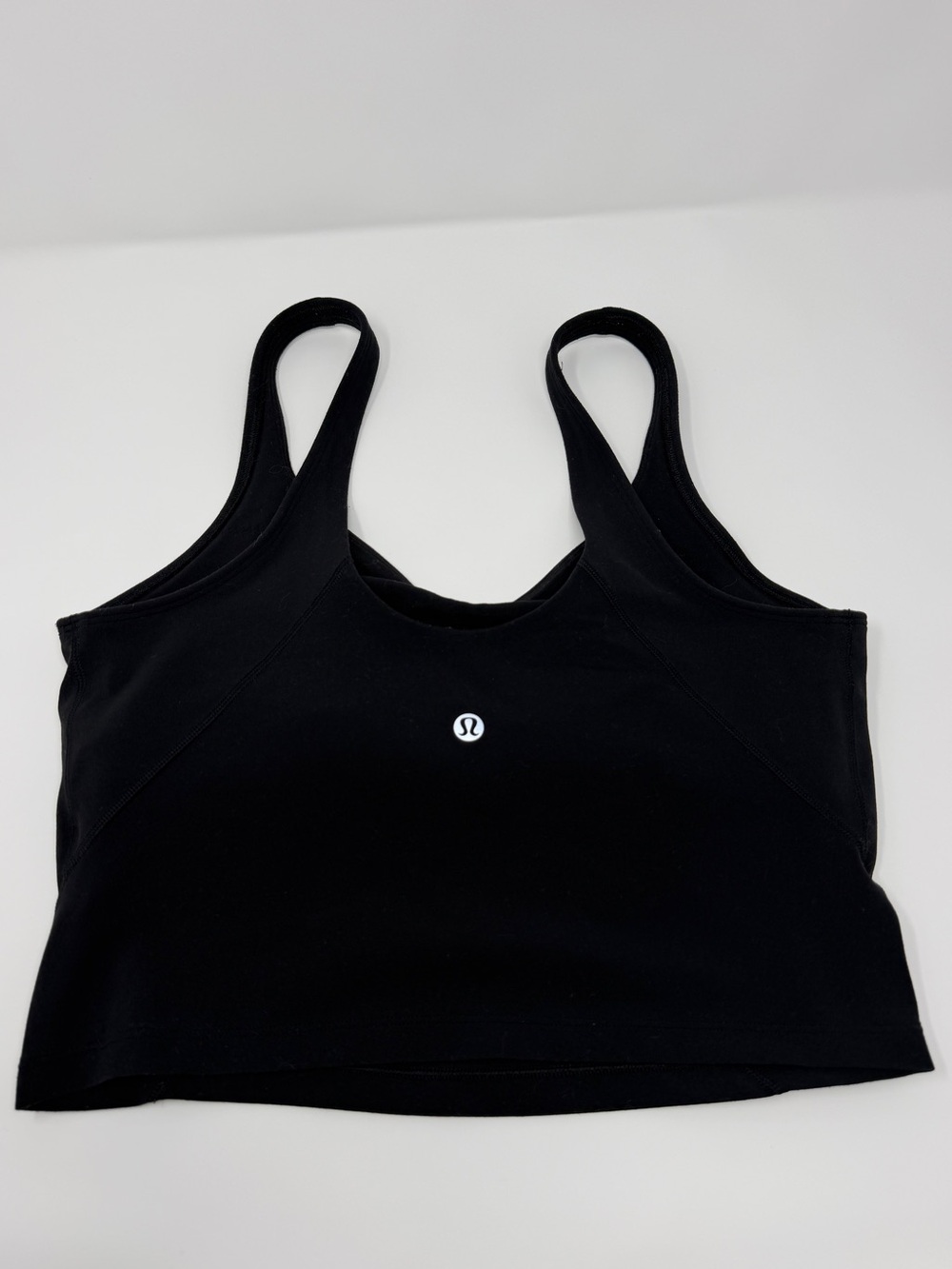 lululemon athletica Black Scoop Neck Sports Bra 8